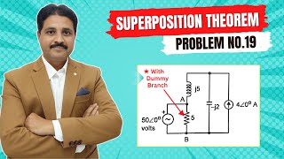 SUPERPOSITION THEOREM SOLVED PROBLEMS IN HINDI LECTURE19 TIKLESACADEMYOFMATHS [upl. by Ahasuerus]