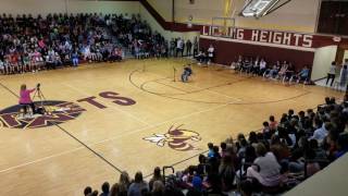 Licking Heights Central Talent Show Carter Singing Somewhere Over the Rainbow [upl. by Eitteb]