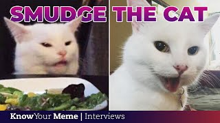 Smudge the Cats Owner on Viral Woman Yelling at a Cat Success  Meet the Meme [upl. by Byron865]