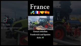 🚜🇨🇵Grenze zwischen Frankreich und Spanien dichtAgriculteurs Manifestation en Colere [upl. by Htebsle]