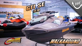 2024 SeaDoo GTI™ SE 170 iBR Walkaround [upl. by Casie]