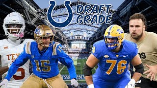 Grading the 2024 Indianapolis Colts Draft Class [upl. by Fariss469]