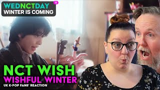 NCT WISH  Wishful Winter  UK KPop Fans Reaction [upl. by Kopaz]