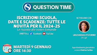 Iscrizioni scuola date e scadenze tutte le novità per il 202425 [upl. by Dekow]