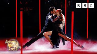 Angela Scanlon and Carlos Gu Argentine Tango to Back To Black by Amy Winehouse ✨ BBC Strictly 2023 [upl. by Levona]