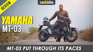 Yamaha MT03 RealWorld Review [upl. by Yacano]