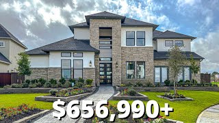 BREATHTAKING MODERN LUXURY HOUSE TOUR NEAR HOUSTON TEXAS  TEXAS REAL ESTATE  656990 [upl. by Aicil]