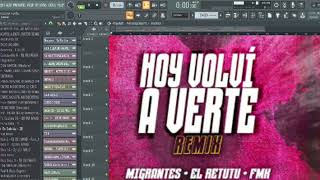 FLP HOY VOLVÍ A VERTE REMIX CACHENGUE  MIGRANTES  EL RETUTU PROYECTO REMIX flp cachengue [upl. by Adneral]