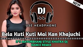 New Santali Dj Song 2024  Bela Kuti kuti Mai Kan Khajuchi  New Jhumar Khatra Dj Dance Remix [upl. by Romola]