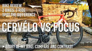 Bike review – Cervélo Caledonia versus Focus Izalco Max a comparison test [upl. by Niatirb378]