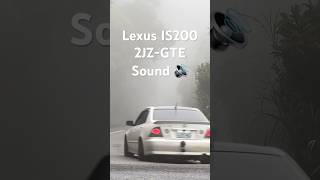 Lexus IS200 2JZ Sound 🔊 lexus 2jz 聲浪 [upl. by Yeliak]