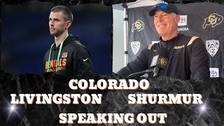 Colorado OC Pat Shurmur And DC Robert Livingston Both Have Something To Say About Colorado [upl. by Anaujat877]