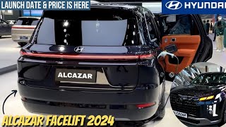 alcazar facelift 2024  hyundai alcazar 2024 top model [upl. by Nayra697]