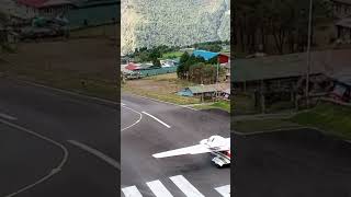 Most dangerous airport in Nepal lukla airport like and subscribe my channel [upl. by Yorgen]