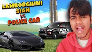 Fight With Only One Police Car By New Lamborghini Sian 🔥Indian Bikes Driving 3d [upl. by Lyndy]