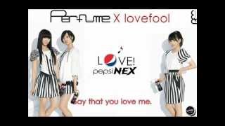 Perfume  「Lovefool」ssBullet Pepsi Nex Remix with English Lyrics [upl. by Alliuqal935]