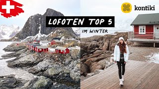 Lofoten Top 5 im Winter 🇳🇴❄️ Tipps für das ultimative Abenteuer im hohen Norden [upl. by Atnamas]