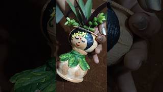 DIY plant mini pot Making  Ideas to make beautiful planters at home [upl. by Anibla]