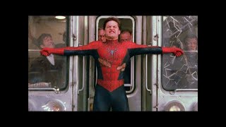 Spider Man vs Doctor Octopus Train Fight Scene Spider Man 2 2004 Movie Clip HD [upl. by Alieka]