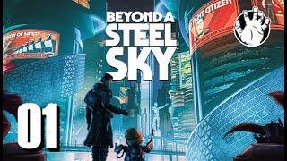 Beyond A Steel Sky PL 1  Na tropie pożeracza dzieci 💬 Gameplay PL [upl. by Attirb319]