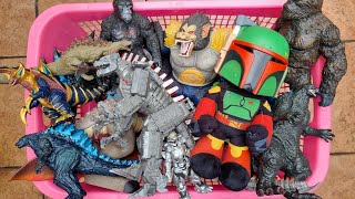 Hunting Found Godzilla Mechagodzilla Dinosaur TRex Velociraptor Kong Dragon Shark Rodan [upl. by Molton]