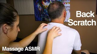 ASMR Back Scratching Tracing amp Running Fingers [upl. by Chinua568]