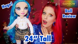 RAINBOW HIGH HUGE 24quot TALL Amaya Doll Review [upl. by Lydon795]