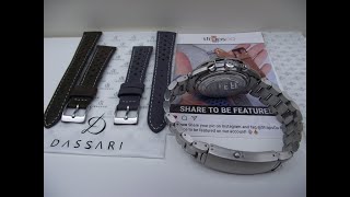 Strapsco Bracelet And Dassari Watch Straps 4K Review [upl. by Parker]