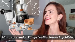 MULTIPROCESSADOR PHILIPS WALITA 1000W vale a pena [upl. by Christensen]