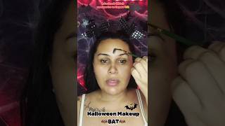 Batwoman 🦇 Makeup Halloween makeup batwoman halloween fyp reels viralvideo [upl. by Elisabeth]