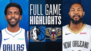 MAVERICKS at PELICANS  FULL GAME HIGHLIGHTS  November 12 2023 [upl. by Tiduj]