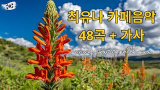 최유나 노래모음 💖💖💖 최유나 카페음악 48곡  가사 애정의 조건 미움인지 그리움인지 흔적 반지 아직도 못다한 사랑 [upl. by Ellecrag286]