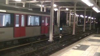 NS trein en GVB Amsterdam metro Amstelstation 2016 [upl. by Lenaj]