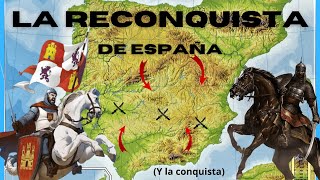 🌠MEGA RESUMEN 🌠  La CONQUISTA ISLÁMICA y la RECONQUISTA HISPANA ⚔ [upl. by Jelena]