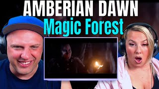 First Time Reaction To AMBERIAN DAWN  Magic Forest Official Video  Napalm Records [upl. by Ollecram227]