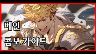 버서스 라이징 베인 콤보 가이드 GBVSR vane combos Granblue Versus Rising [upl. by Vikki689]