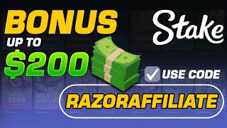 Stake Promo Code 2024  BEST CODE FOR BONUS  Stake Promo Code [upl. by Knut]