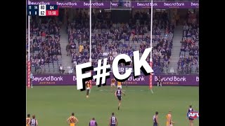 AFL CommentatorsPlayers Swearing [upl. by Kanor676]