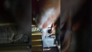 Ac की गैस leak को यहां भी चेक करेंAcGas leakcoil leakac coil leaklow gasgas bar km ho ri [upl. by Berenice557]