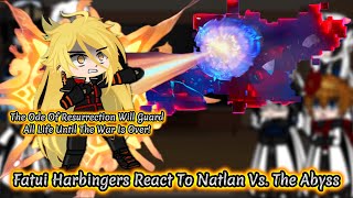 Fatui Harbingers React To Natlan Vs The Abyss  Genshin Impact  Gacha Reaction [upl. by Ecinerev]