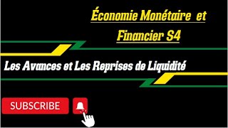 Économie Monétaire II Partie 4Les Exercices sur les Avances et les Reprises de liquidité [upl. by Nelleoj]