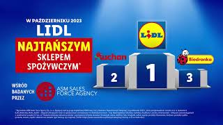 Lidl  najtańszym sklepem spożywczym 💪  LIDLPL [upl. by Jt732]