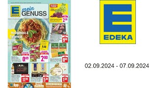 Edeka Prospekt DE  vom 0209 bis 07092024 [upl. by Kuhlman]