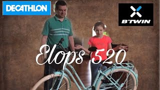 Decathlon Bâ€™TWIN Elops 520 Bisiklet Kurulum [upl. by Sucramrej71]