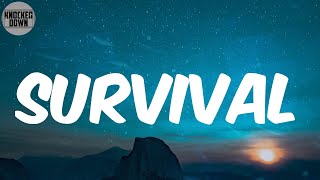 Survival Lyrics  Eminem [upl. by Aleemaj334]