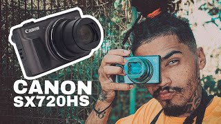 CANON SX720 HS  REVIEW completoBR [upl. by Selrahc]