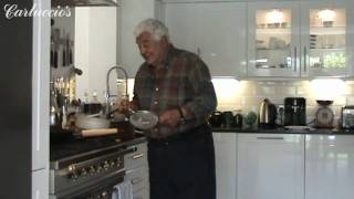 At Home with Antonio Carluccio  Small penne with prawns and lemon oil [upl. by Jimmy]