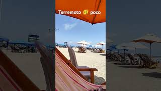 terremoto sismo terremotopoderoso playa playapex paranormal terrors miedo boys automobile [upl. by Mitchael]