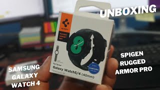 Samsung Galaxy Watch 54 Spigen Rugged Armor Pro [upl. by Acila]