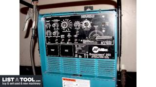 Miller SYNCHROWAVE 250 Arc Welder [upl. by Meador]